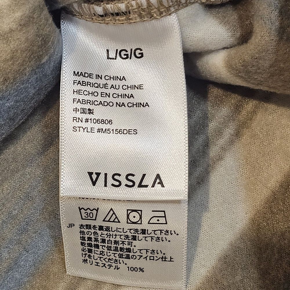 NWT Vissla Mens Descano Hoodie‎ Pullover Popover Fleece Sweater Size Large - Picture 16 of 16